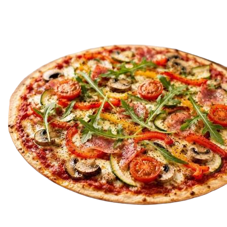 Tuna Lover — Onions, sweetcorn, fresh tomatoes, jalapenos & tuna (H)