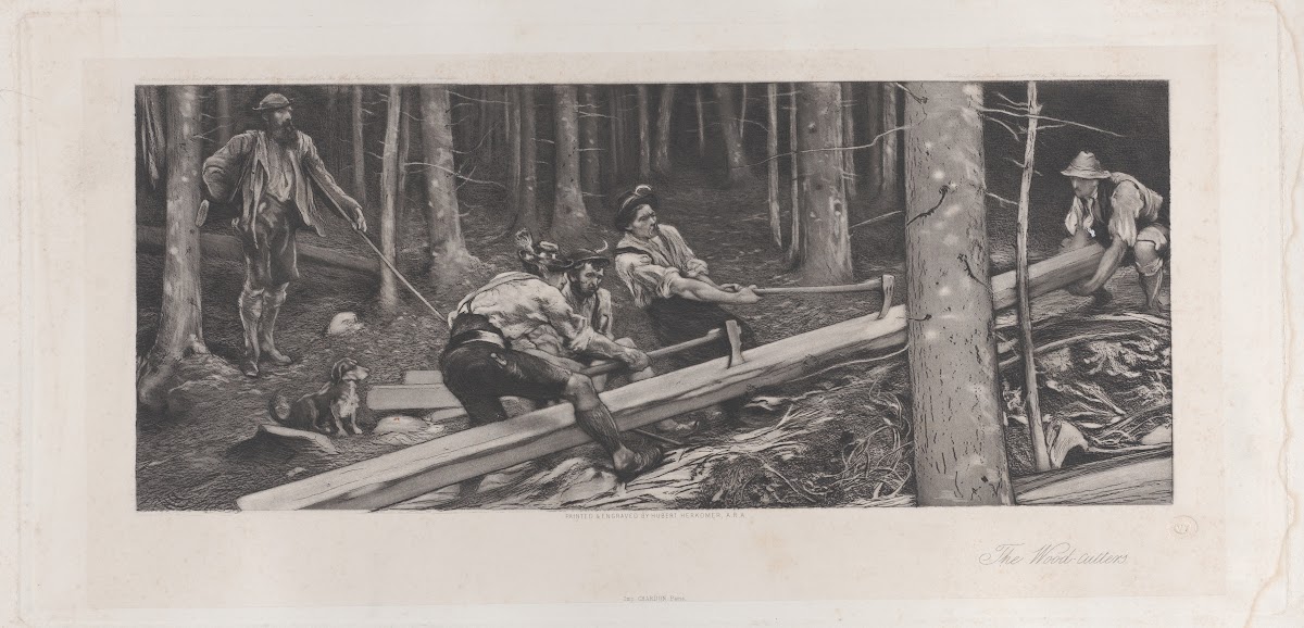 The Wood cutters 1880