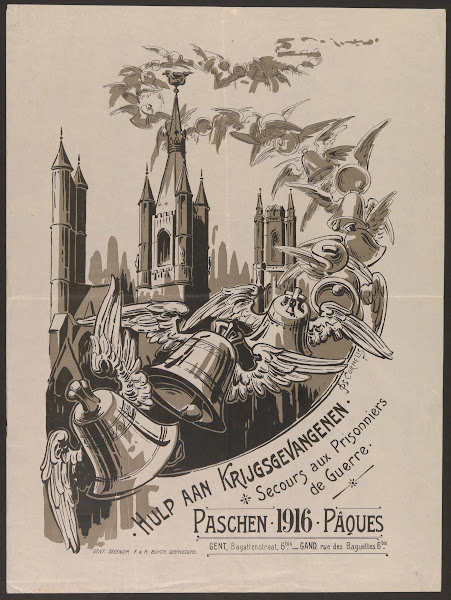 Hulp Aan Krijgsgevangenen Secours Au Prisonniers De Guerre Paschen 1916 PâQues 1