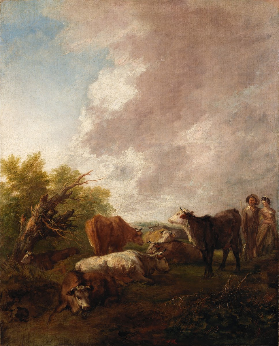 Landscape with Cattle c 1767