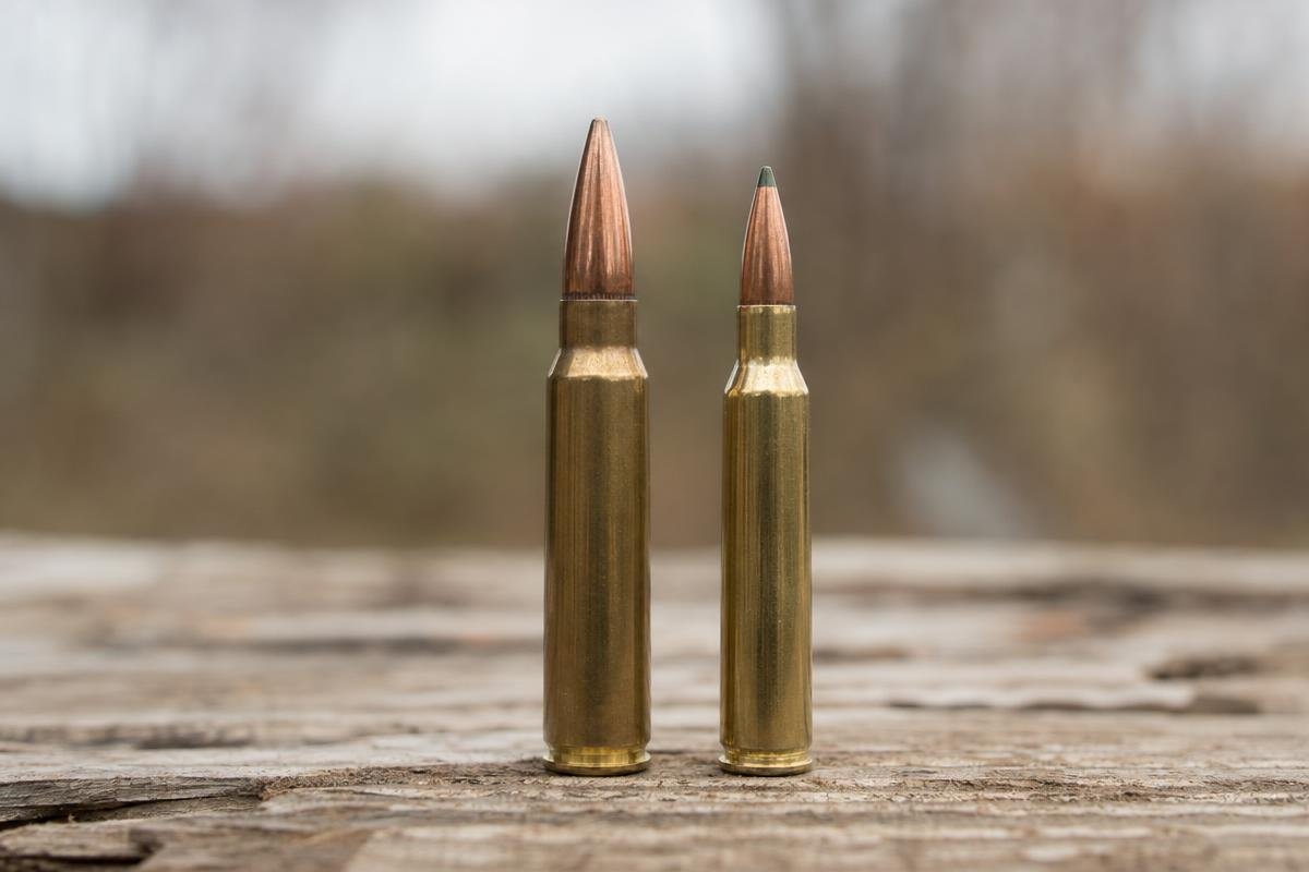 300 Blackout supersonic hunting round compared to 5.56 for hunting medium game