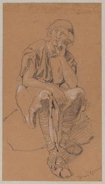Study of the Figure of Siegfried 1896