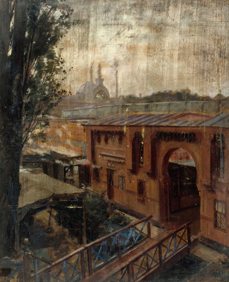 Les bains Deligny au quai dOrsay 1900