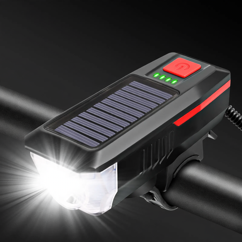 Bike light, rechargeable, waterproof