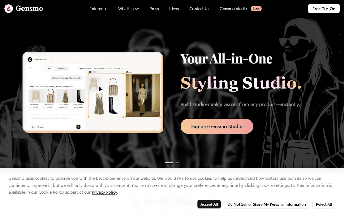 Captura de Gensmo - Snap & Style: Turn Your Moments into Magic