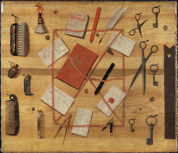 Letter Rack Trompe loeil