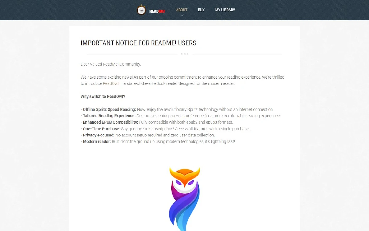 Captura de ReadMe!