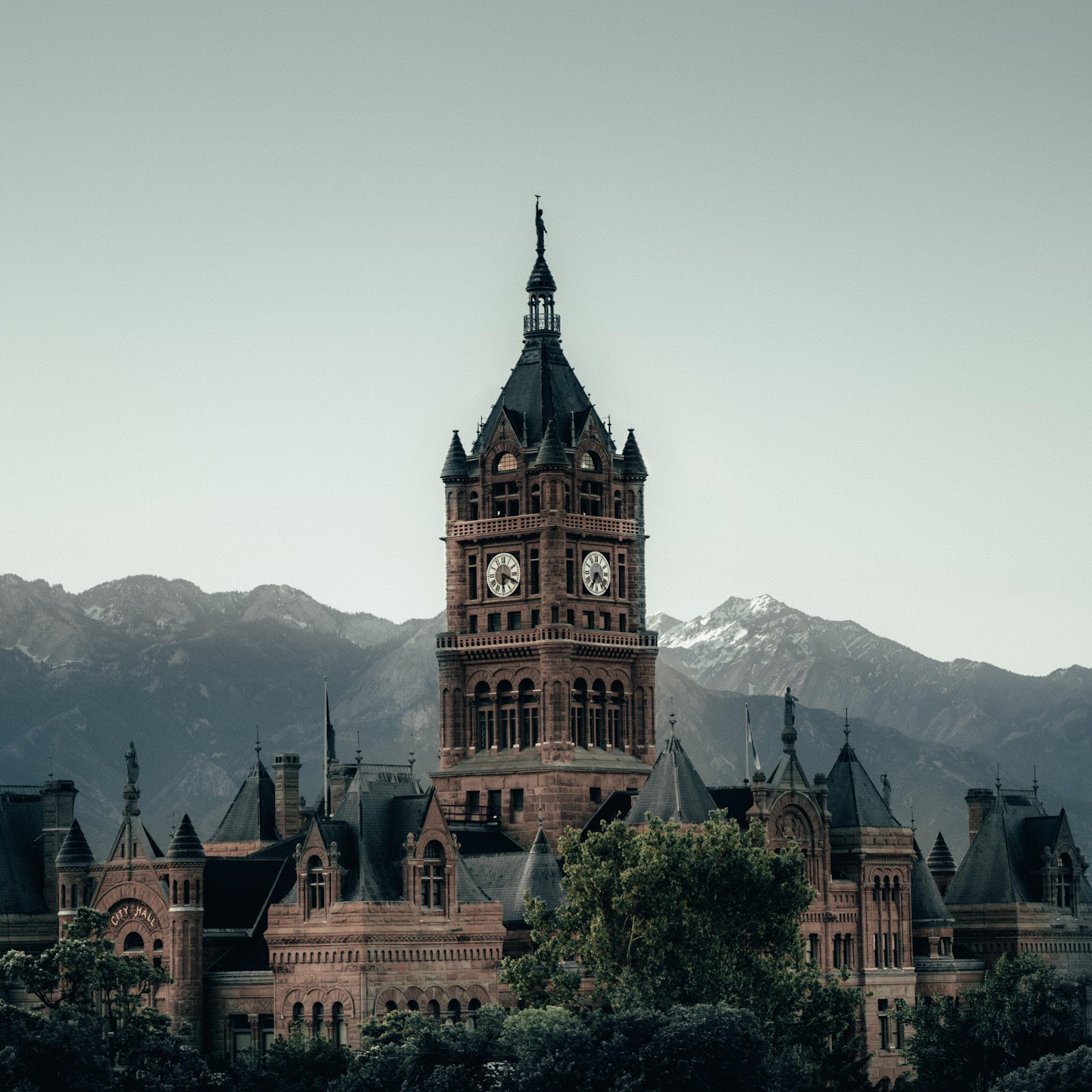 Download Salt Lake City Hall 4K iPhone