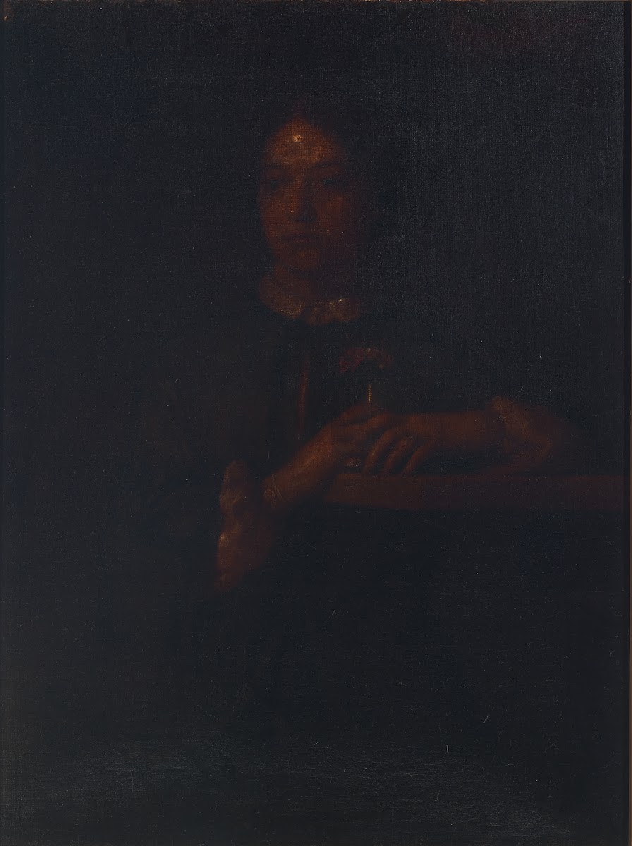 Sarah Leaning on a Bannister ca 1840