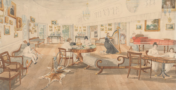 The Summer Room in the Artists House at Patna 1824