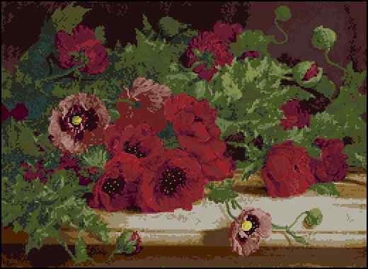 CMP 170365 Poppies On The Table