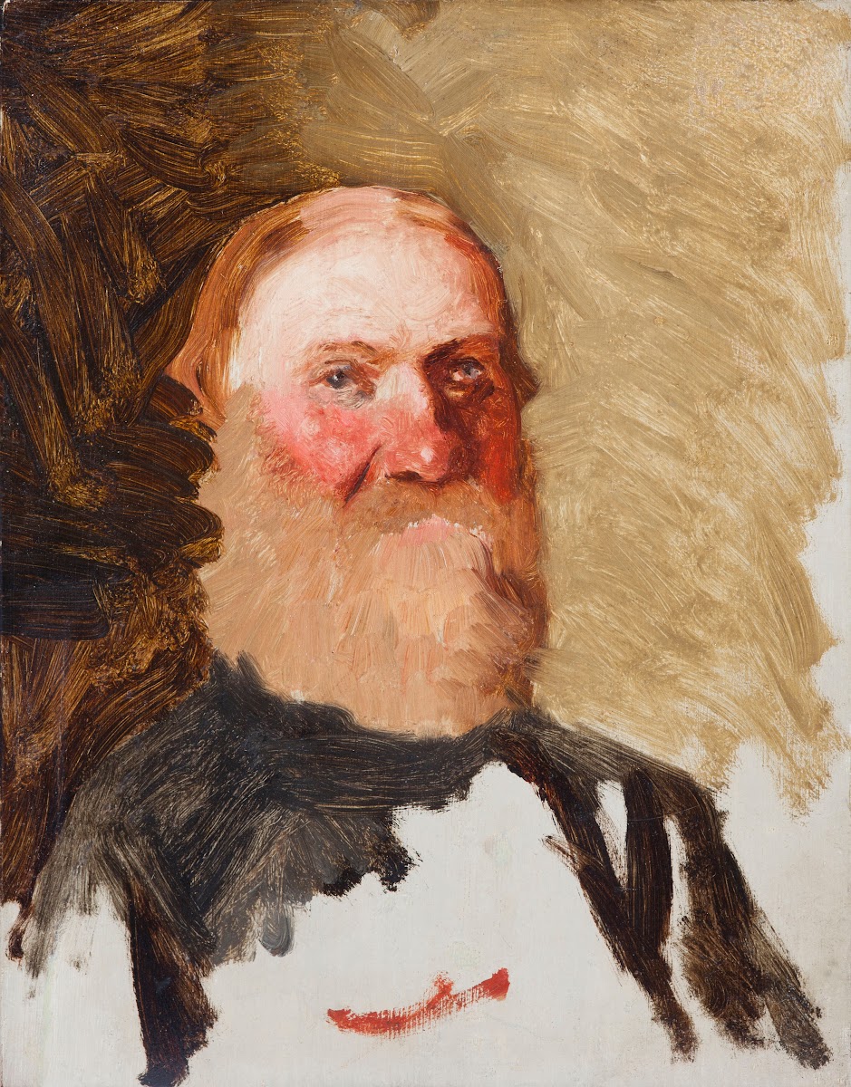 Head of a Bearded Man 1883 1890