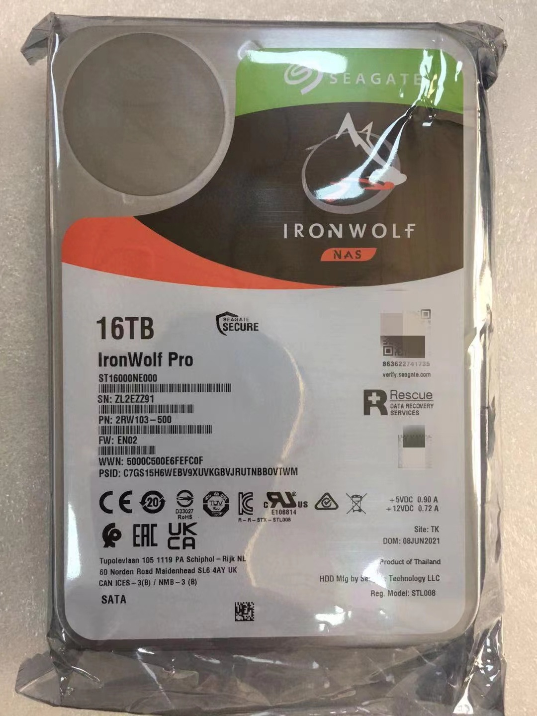NAS Hard Drive ST8000NE001