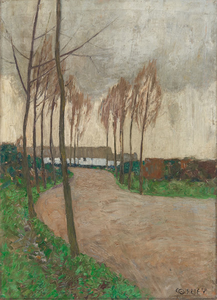 Landschaft mit Gehöft 1905