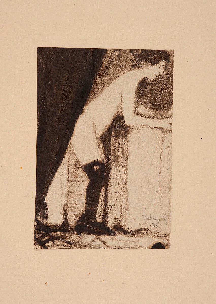 Nude in Stockings 1913