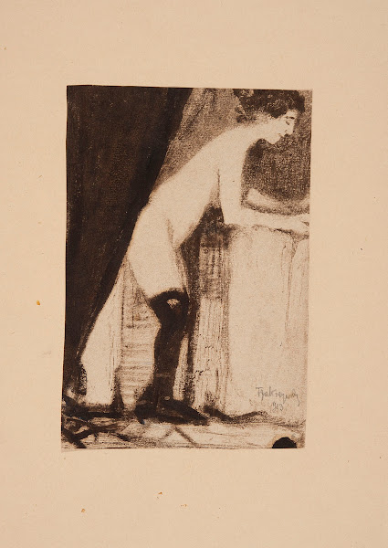 Nude in Stockings 1913