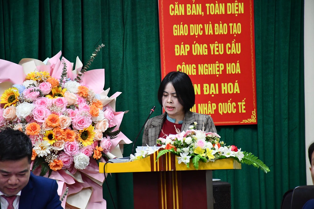 Đại hội Chi bộ Công tác chính trị - Quản lý người học, Trường Đại học Tây Bắc
