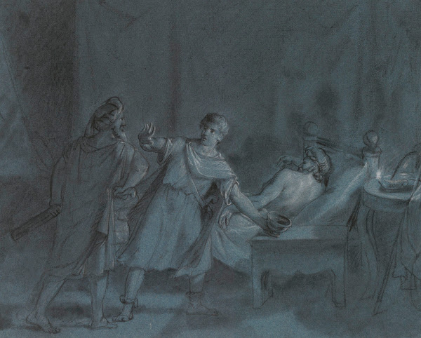 David Sparing the Life of Saul