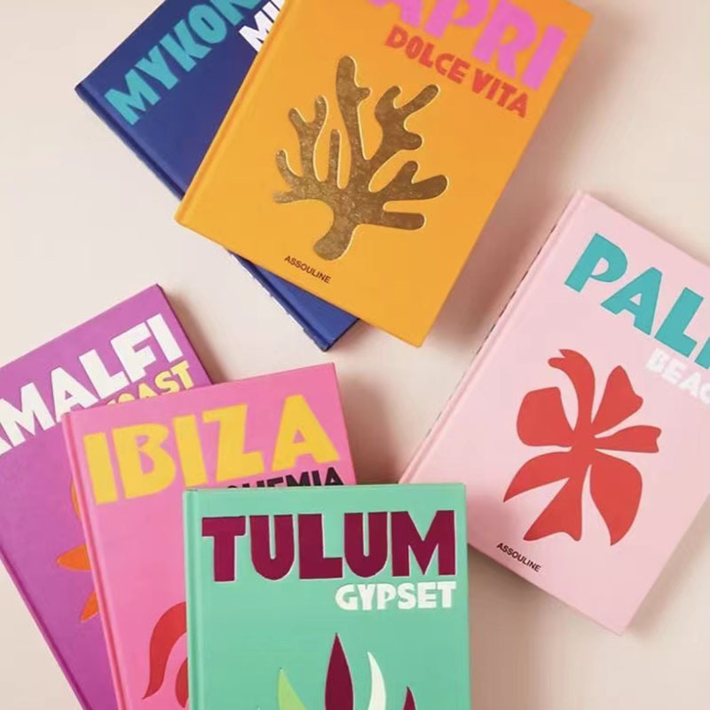 Decorative art book, modern design
