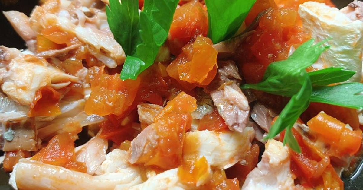 Cá nục sốt cà - ăn dặm bé 9m+
