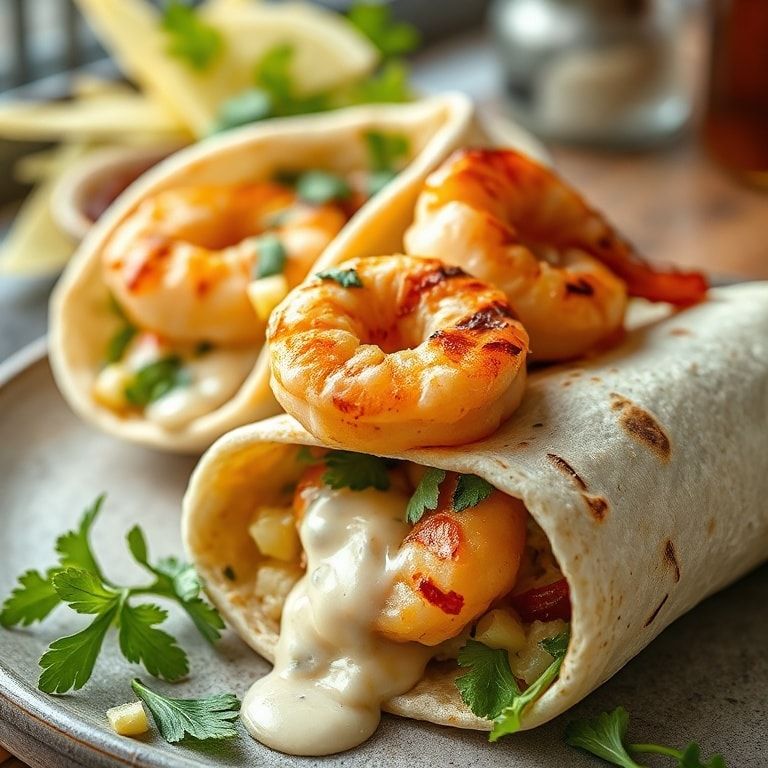 Easy Grilled Shrimp Caesar Wraps for Quick Dinner: Fast, Flavorful, Fire‑Grilled Bliss