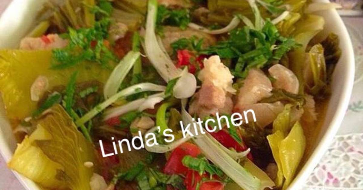 Cá chép om dưa