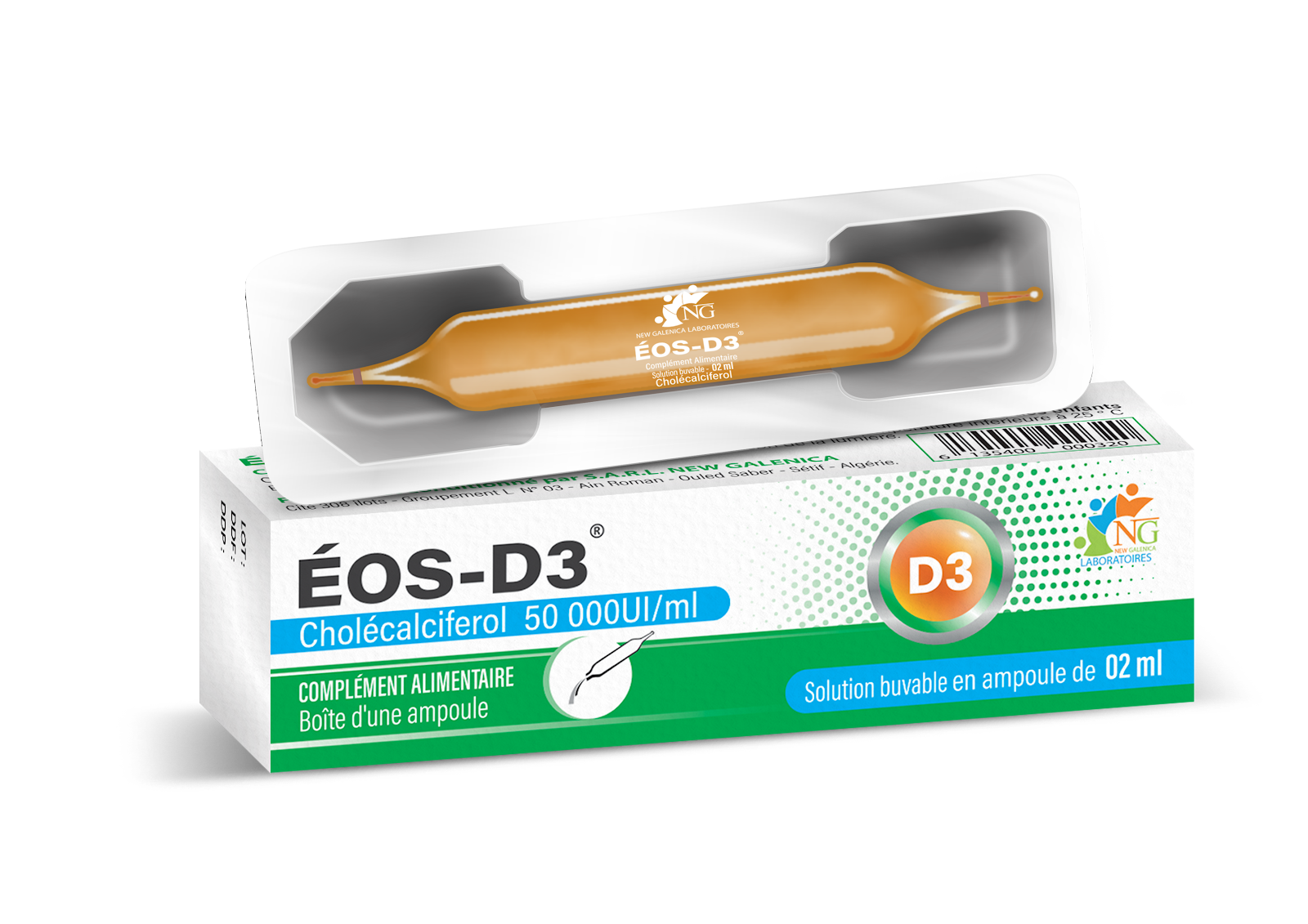 GALENICA EOS-D3 50000  AMP.BUV.