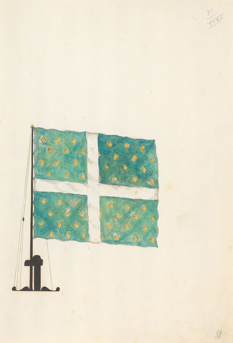 Flag of France 1667 1670