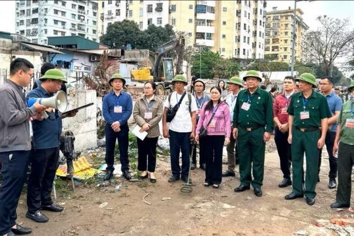 Phường Hoàng Mai quyết liệt tháo gỡ điểm nghẽn GPMB trước 31/3 - Đài Phát thanh và truyền hình Hà Nội