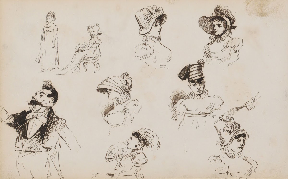 Figuurstudies 1880