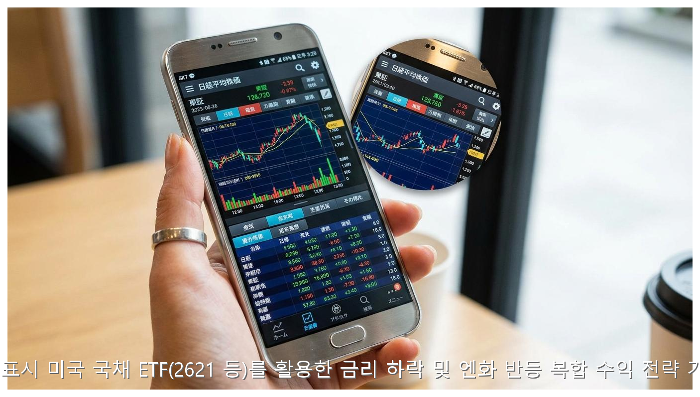 엔화 표시 미국 국채 ETF(2621 등)를 활용한 금리 하락 및 엔화 반등 복합 수익 전략 가이드 핵심 안내 및 분석 인포그래픽 (7)