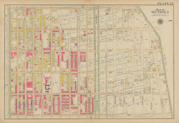 Bounded by Rochester Avenue East New York Avenue Kingston Avenue and Atlantic Av