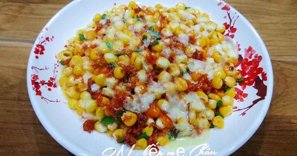 Bắp xào phô mai đút lò