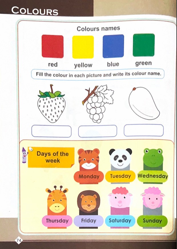 English Book A - Activity Book