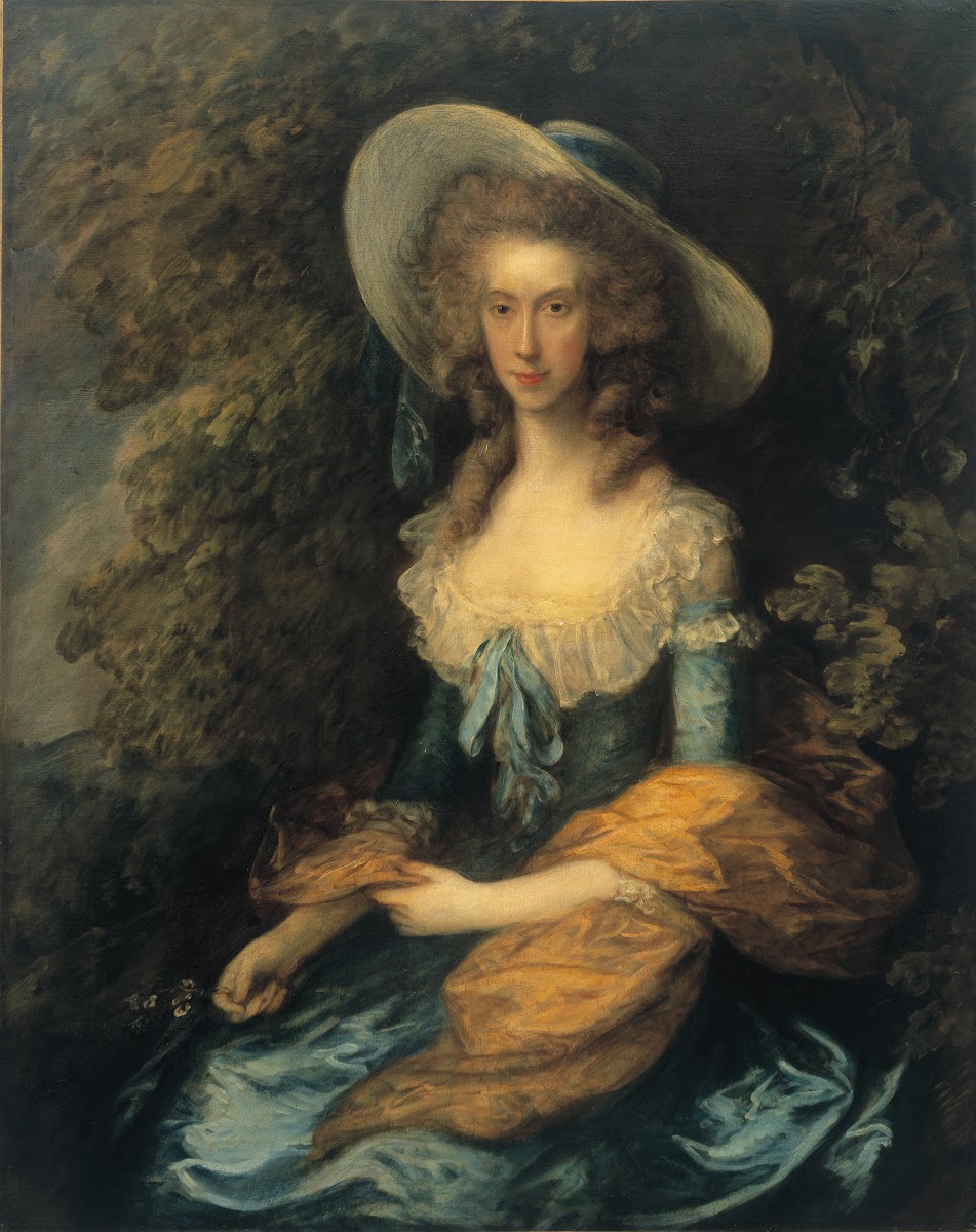 Portrait of Miss Evans between 1786 and 1790