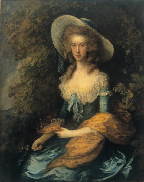 Portrait of Miss Evans between 1786 and 1790