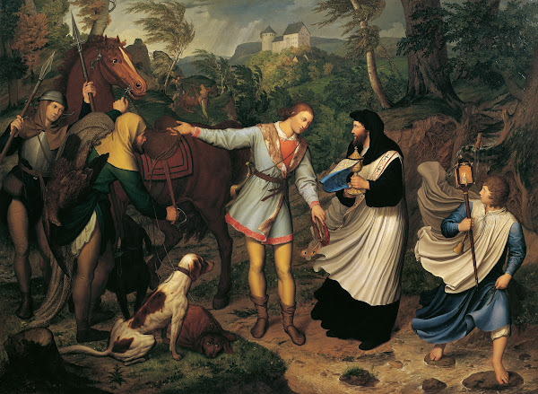 Rudolf von Habsburg und der Priester 1828