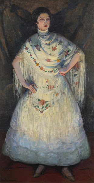 Portrait Of Mademoiselle Perusina 1922