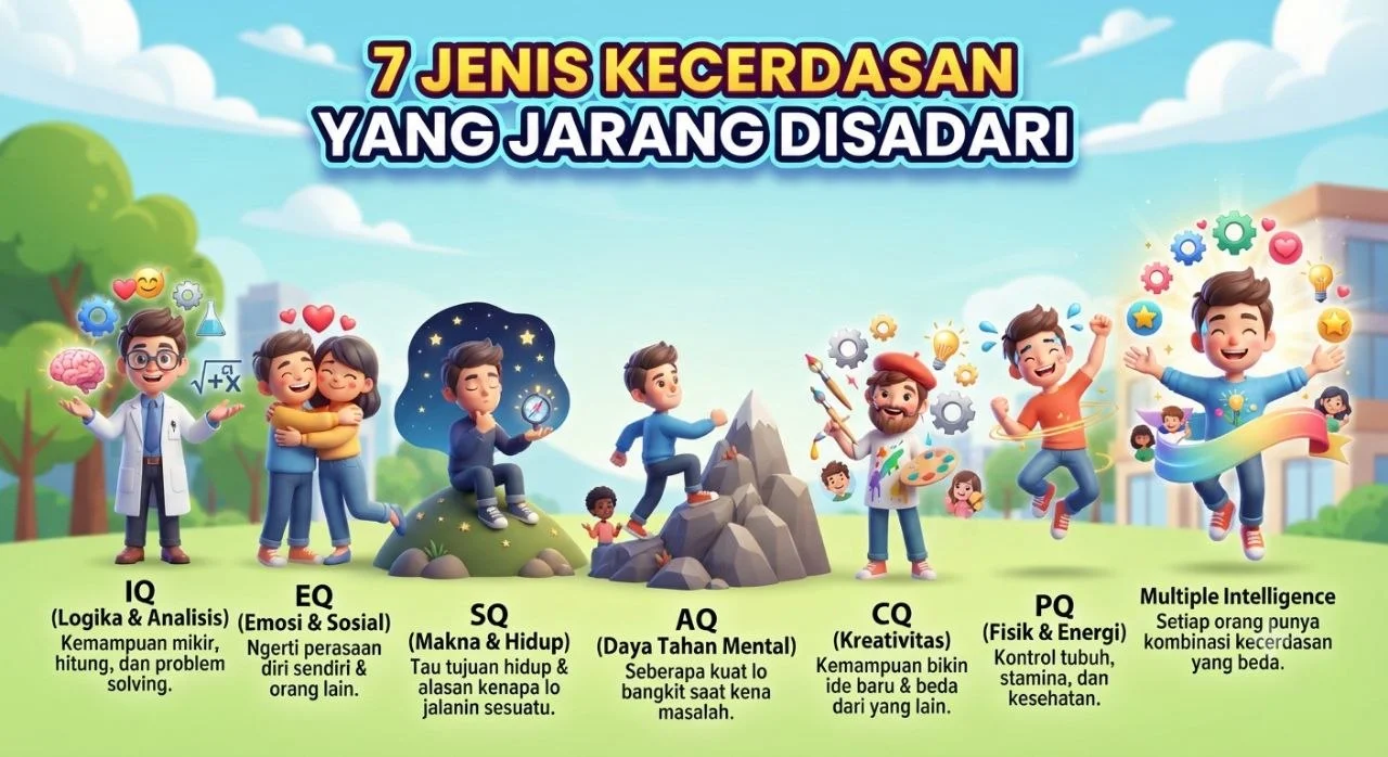 7 Kecerdasan Sering Terlewat
