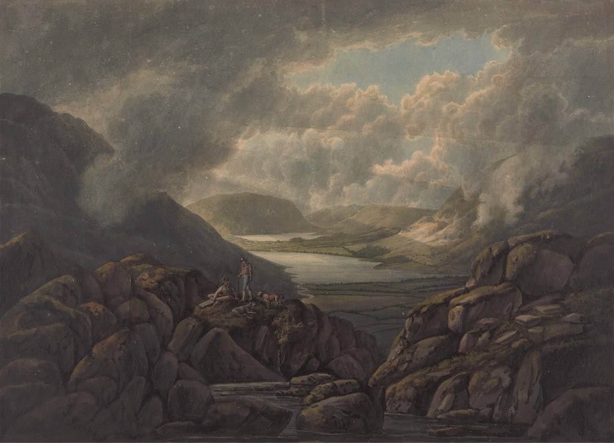 View of Lakes Buttermere and Crummock Water 1803