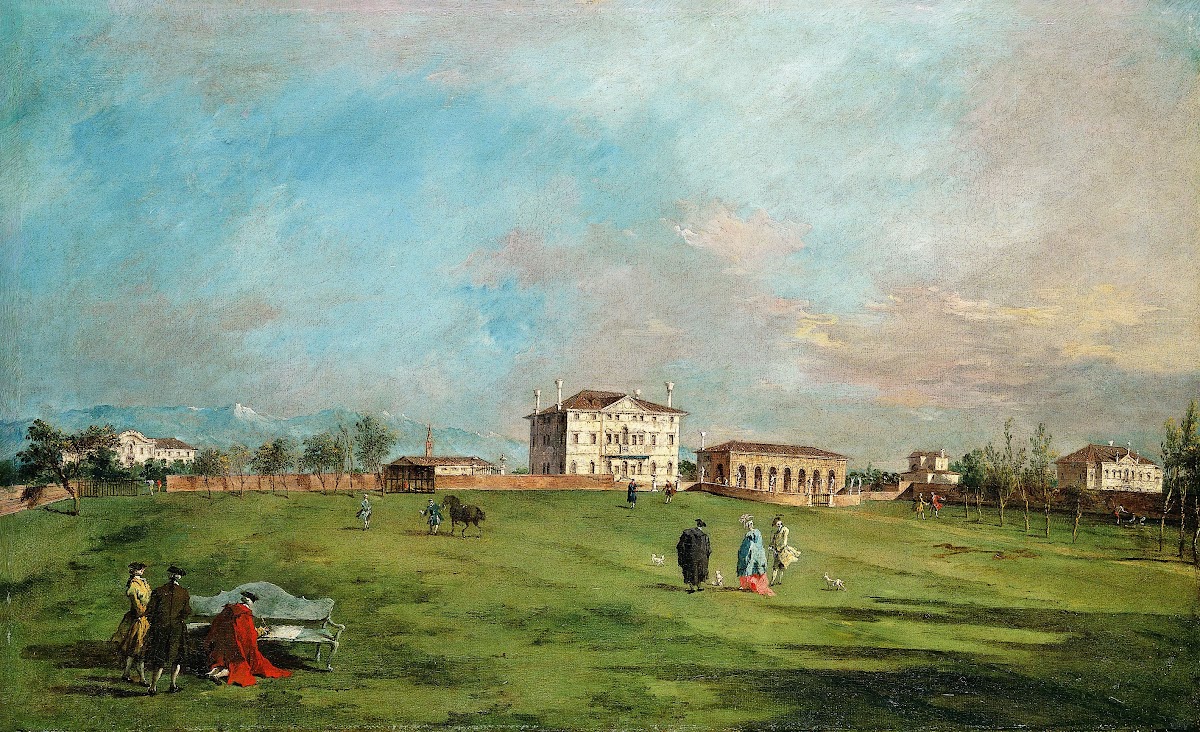 The Villa Loredan Paese early 1780s