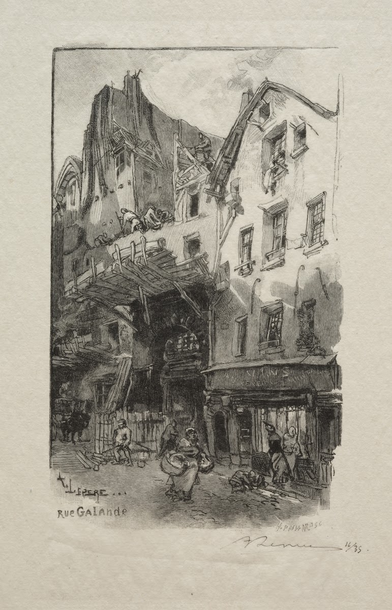 Rue Galande c 18701918