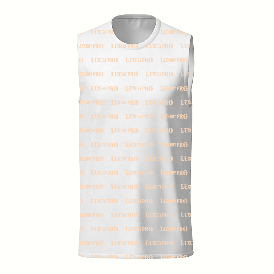 AOP Sleeveless short-sleeved European size