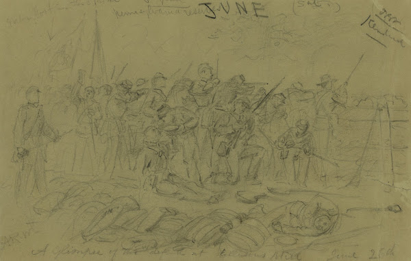 A glimpse of the defeat at Ellisons Mill June 26th 1862