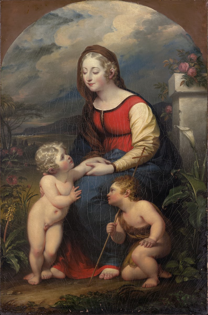 Madonna And Child With St John TheBaptist 1801