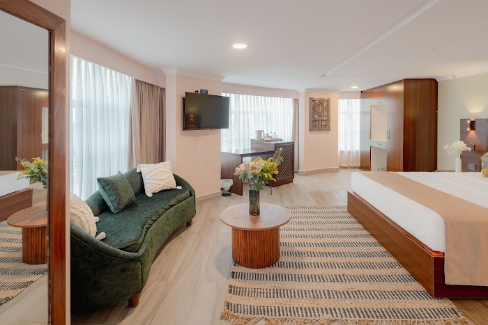 Executive room 8 bed and furnishings Karen Plains Hotel Nairobi