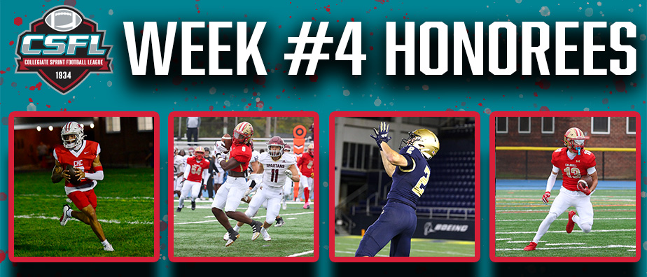 2025 CSFL Week #4 Honorees