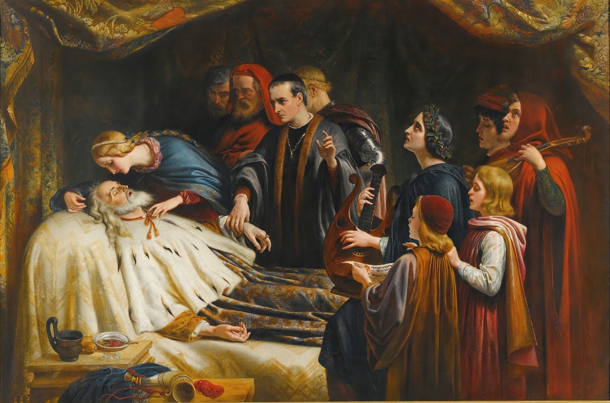 The Awakening Of King Lear By The Kiss Of Cordelia 1850