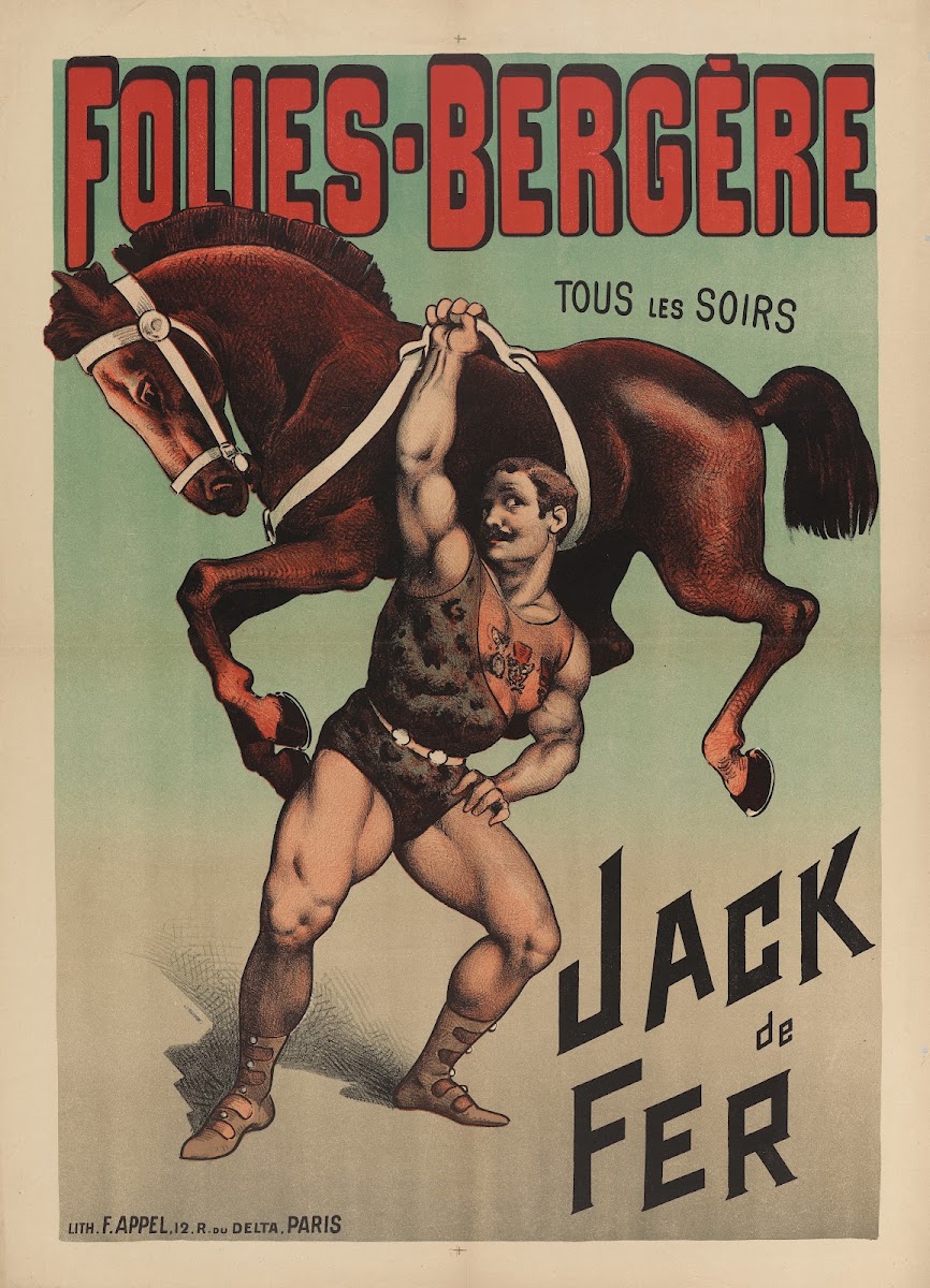 Folies Bergere Tous Les Soirs Jack De Fer 1892
