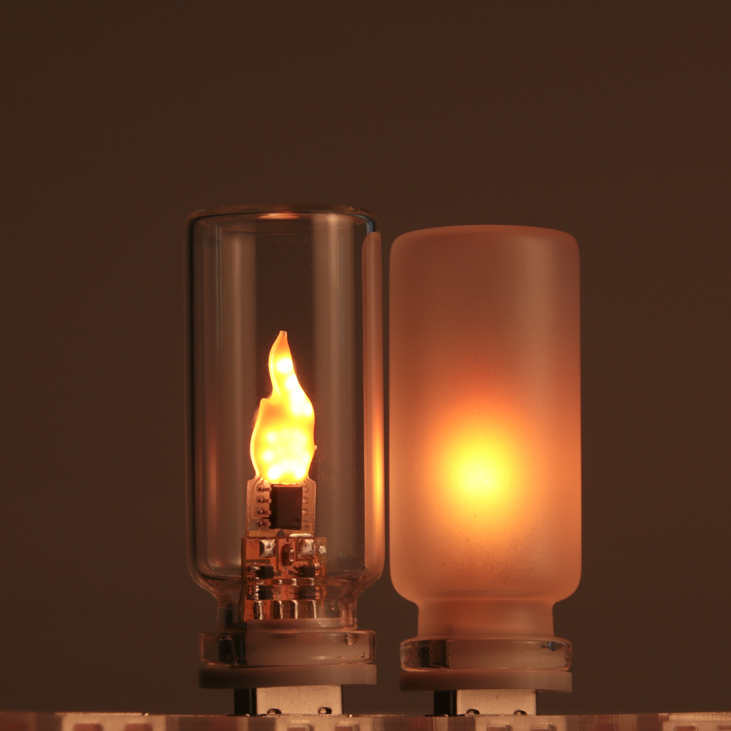 LED-Flammenlicht mit Fernbedienung und Timer